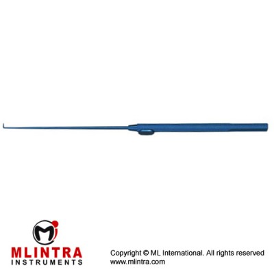 Krayenbuhl Micro Nerve and Vessel Hook Without probe pointed Large,hook depth 4mm,18.5cm